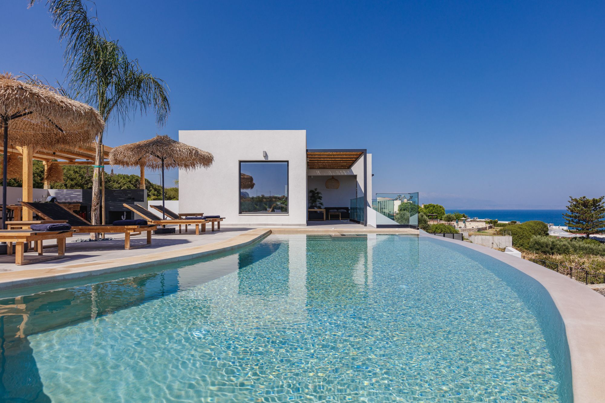 Villa Zelda in Rethymno Crete with private infinity pool
